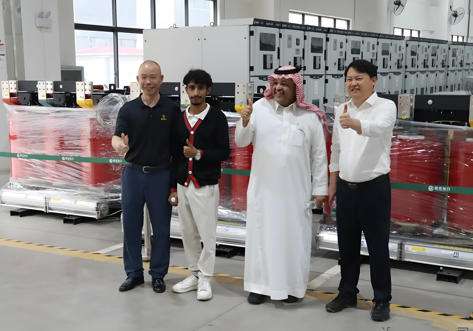 Saudi delegation visits Guokong Electric